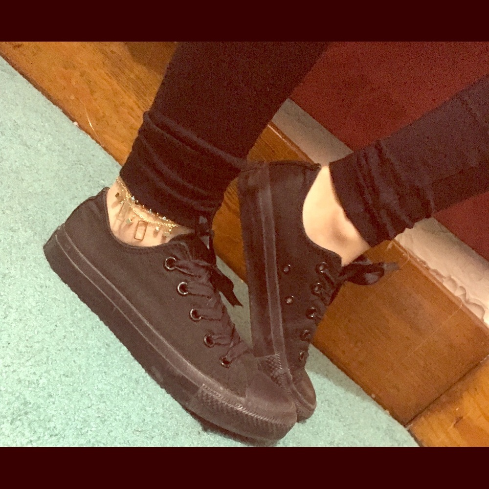 Converse All Star black sneakers